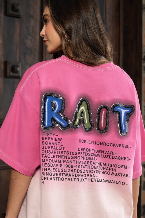 CAMISETA OVERSIZE CONEJO